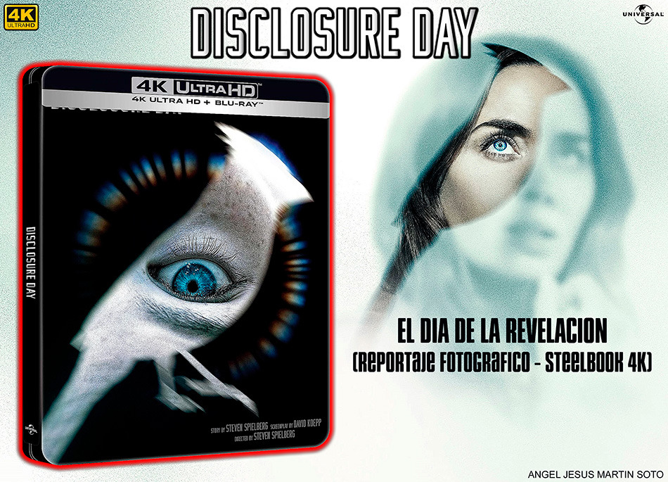 Fotografías del Steelbook de El Día de la Revelación en UHD 4K y Blu-ray 1
