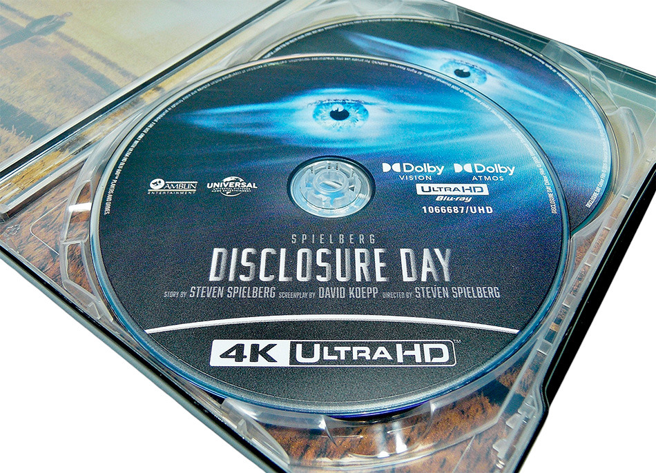 Fotografías del Steelbook de El Día de la Revelación en UHD 4K y Blu-ray 12