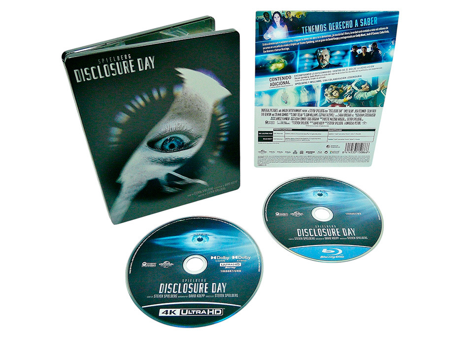 Fotografías del Steelbook de El Día de la Revelación en UHD 4K y Blu-ray 17
