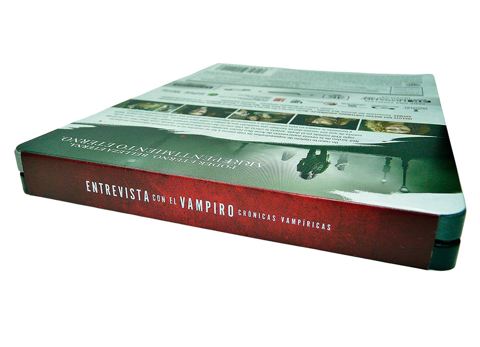 Fotografías del Steelbook de Entrevista con el Vampiro en UHD 4K y Blu-ray 4