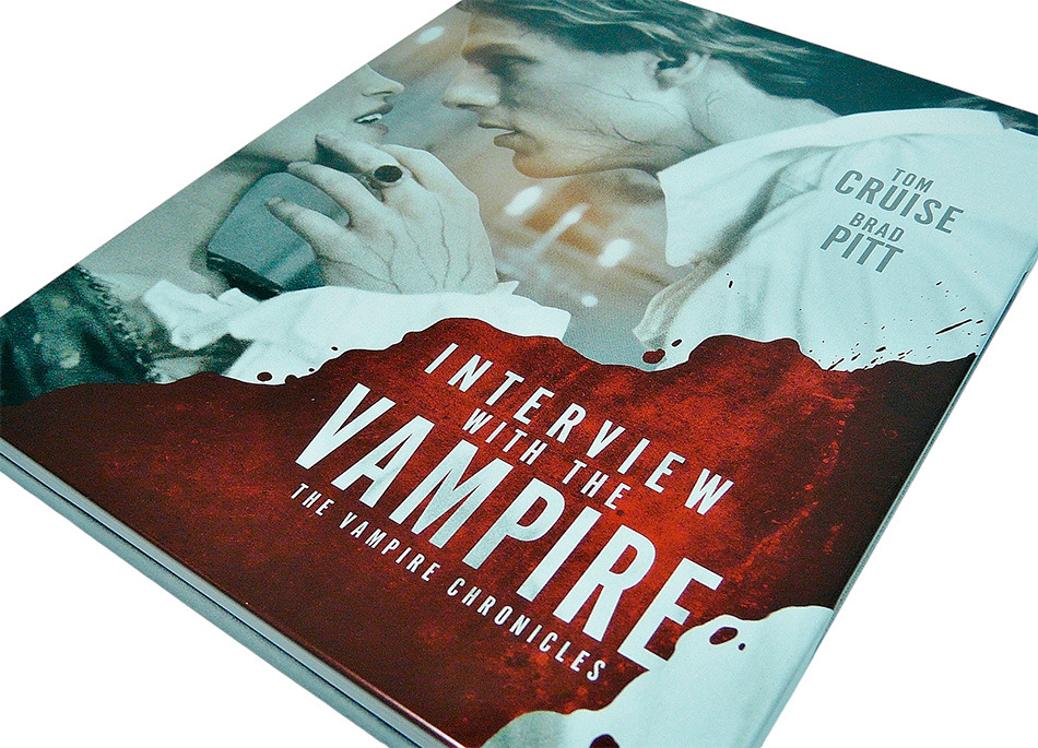 Fotografías del Steelbook de Entrevista con el Vampiro en UHD 4K y Blu-ray 10