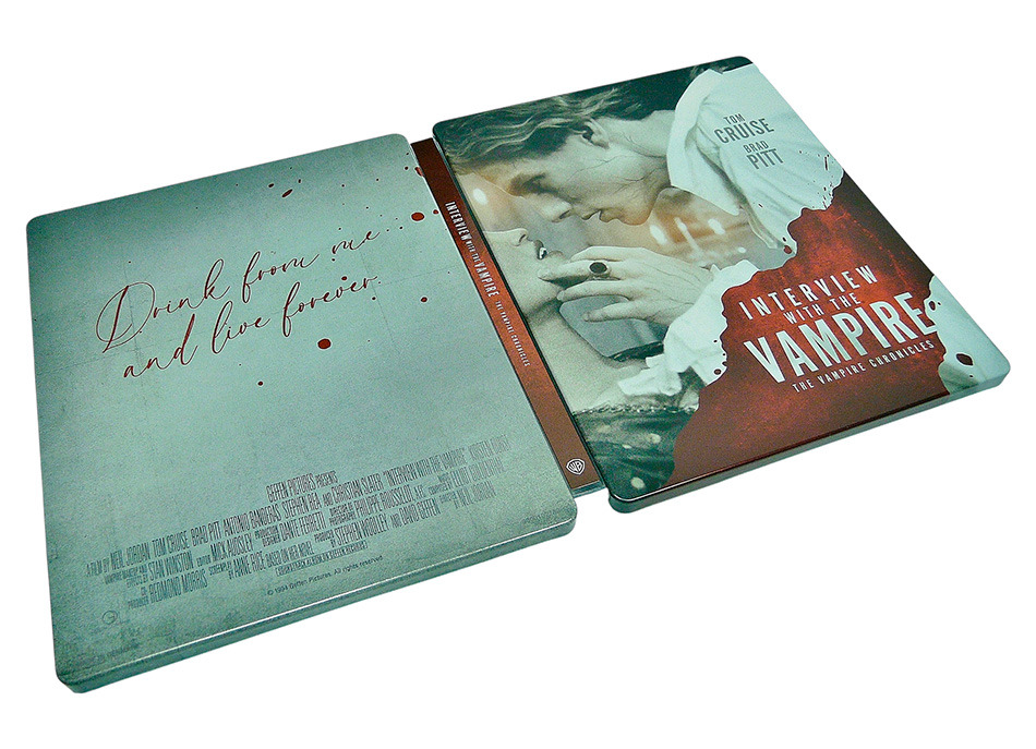 Fotografías del Steelbook de Entrevista con el Vampiro en UHD 4K y Blu-ray 11