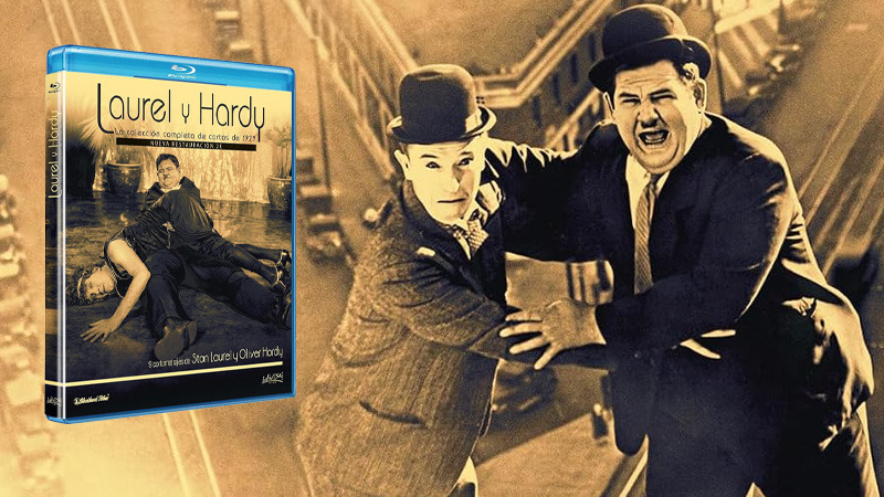Nuevo recopilatorio de joyas del Cine mudo de Laurel & Hardy en Blu-ray