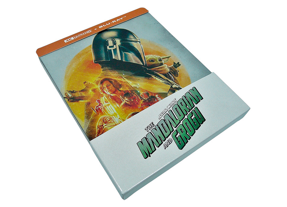 Fotografías del Steelbook de Star Wars: The Mandalorian and Grogu en UHD 4K y Blu-ray 2