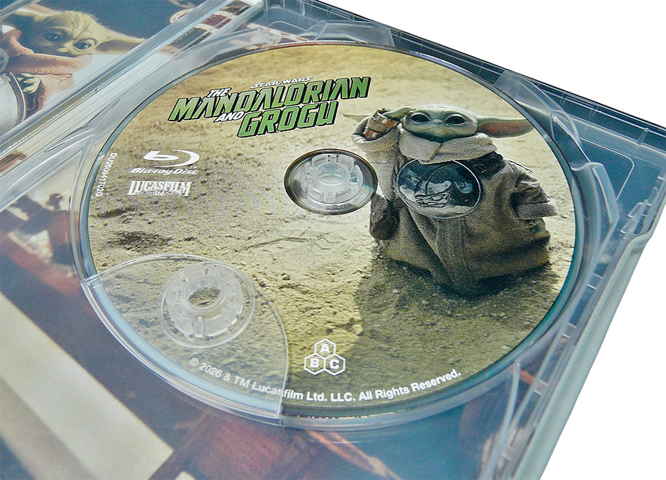 Fotografías del Steelbook de Star Wars: The Mandalorian and Grogu en UHD 4K y Blu-ray 13