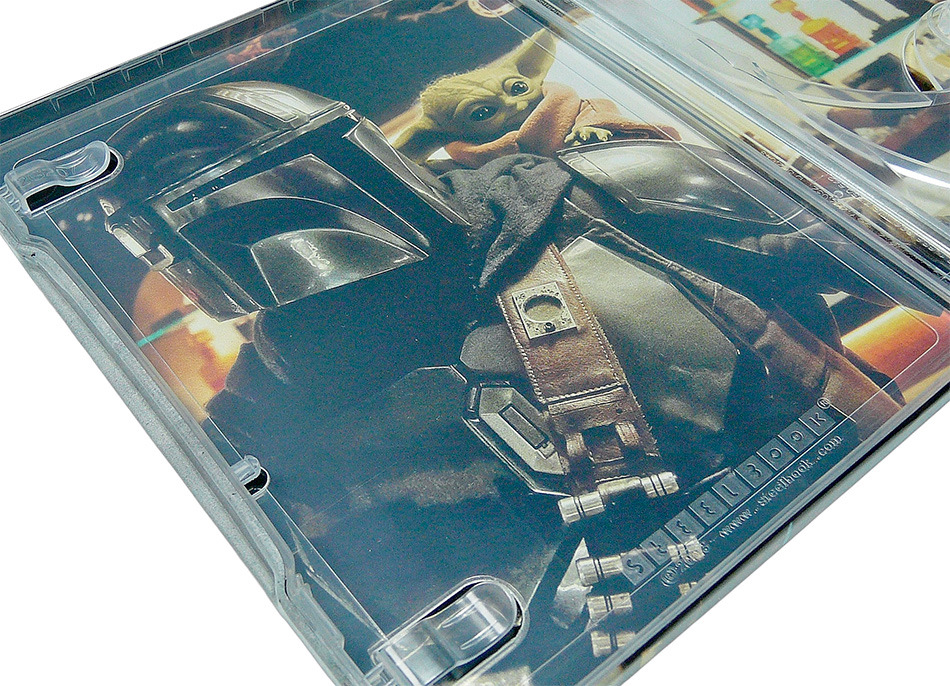 Fotografías del Steelbook de Star Wars: The Mandalorian and Grogu en UHD 4K y Blu-ray 15