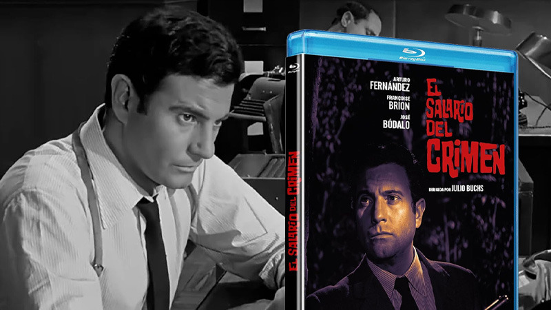El Salario del Crimen en Blu-ray, un thriller policíaco con Arturo Fernández 