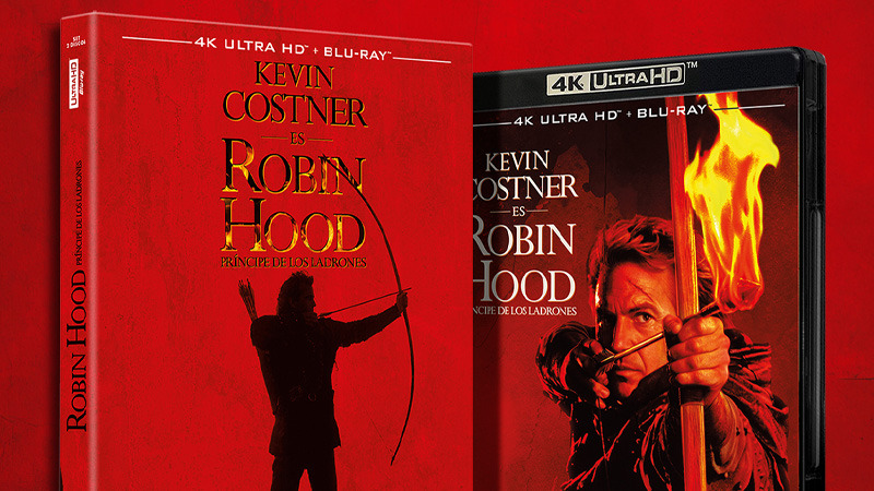 Divisa anuncia Robin Hood Príncipe de los Ladrones en UHD 4K con los dos montajes