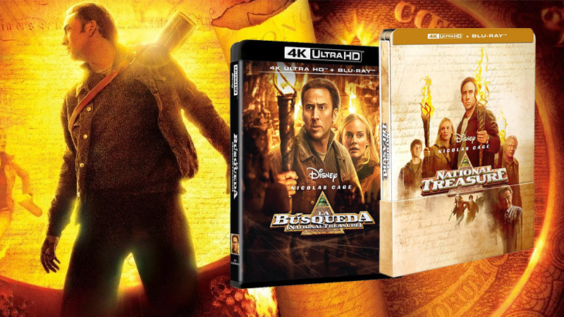 La Búsqueda -con Nicolas Cage- en UHD 4K y Steelbook 4K