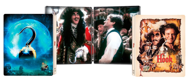 Hook (El Capit&aacute;n Garfio) - Edici&oacute;n Met&aacute;lica 35&ordm; aniversario Ultra HD Blu-ray 1