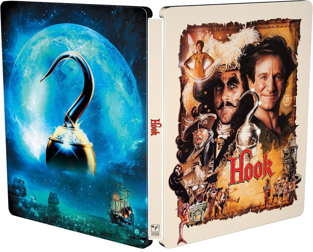 Hook (El Capit&aacute;n Garfio) - Edici&oacute;n Met&aacute;lica 35&ordm; aniversario Ultra HD Blu-ray 4