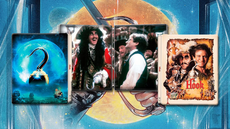 Un Steelbook de Hook por su 35º aniversario con nuevos extras y Dolby Vision