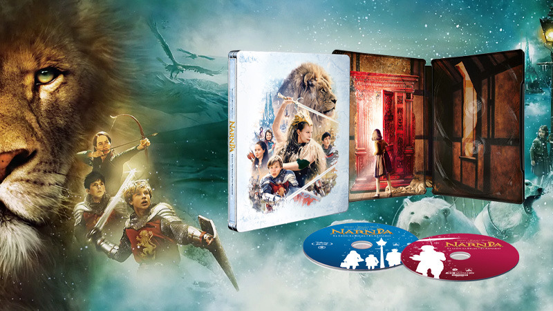 Anuncio de Las Crónicas de Narnia: El León, la Bruja y el Armario en UHD 4K