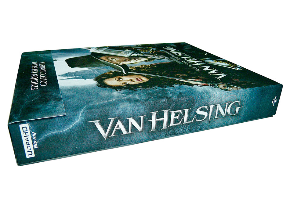Fotografías de la edición coleccionista de Van Helsing en UHD 4K y Blu-ray 3