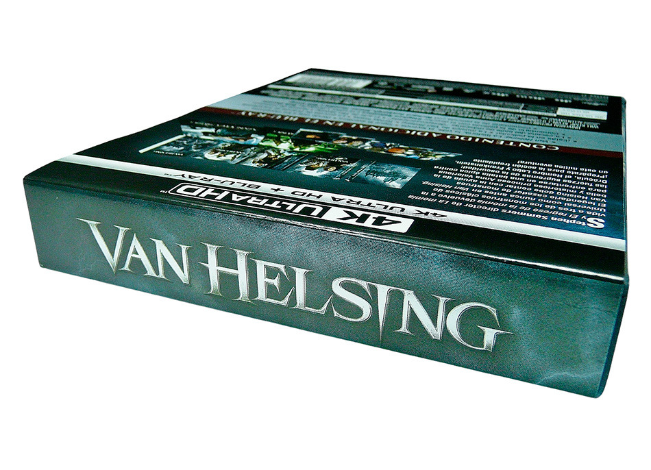 Fotografías de la edición coleccionista de Van Helsing en UHD 4K y Blu-ray 4