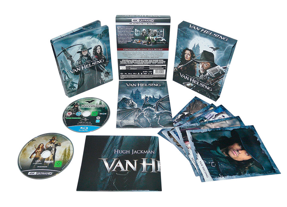 Fotografías de la edición coleccionista de Van Helsing en UHD 4K y Blu-ray 27