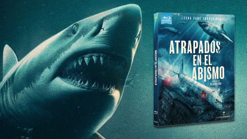 Atrapados en el Abismo en Blu-ray, un thriller de supervivencia con tiburones