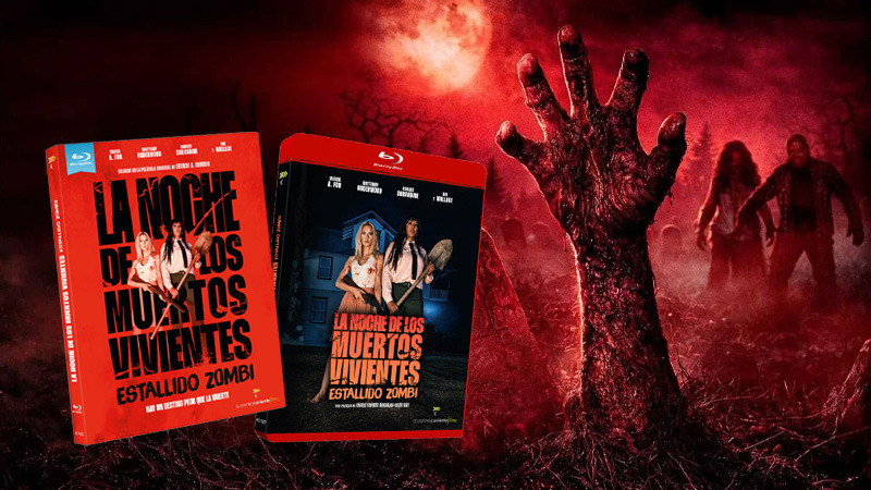 El remake "La Noche de los Muertos Vivientes: Estallido Zombi" en Blu-ray