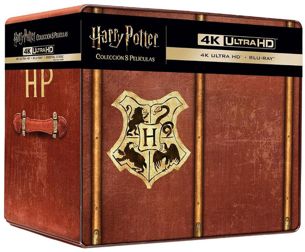 Harry Potter - Colección 8 Películas (Edición Metálica) Ultra HD Blu-ray 1