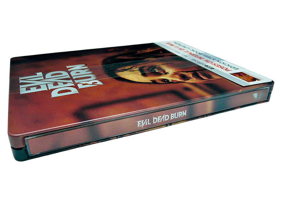 Fotografías del Steelbook de Posesión Infernal: En Llamas en UHD 4K y Blu-ray 3