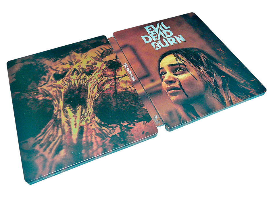 Fotografías del Steelbook de Posesión Infernal: En Llamas en UHD 4K y Blu-ray 10