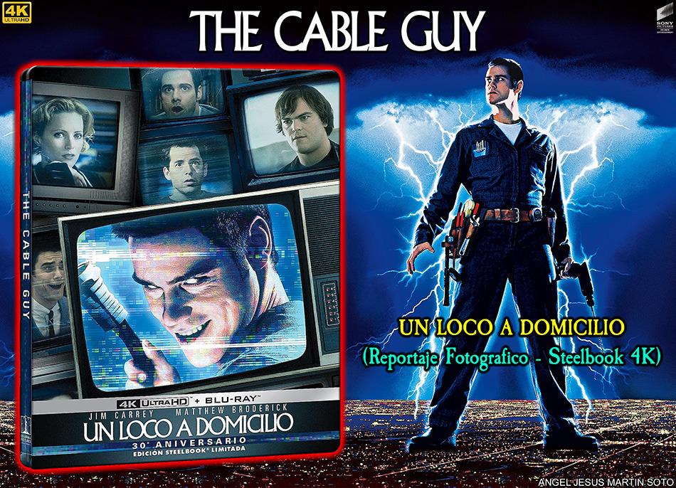 Fotograf&iacute;as del Steelbook de Un Loco a Domicilio en UHD 4K y Blu-ray 1