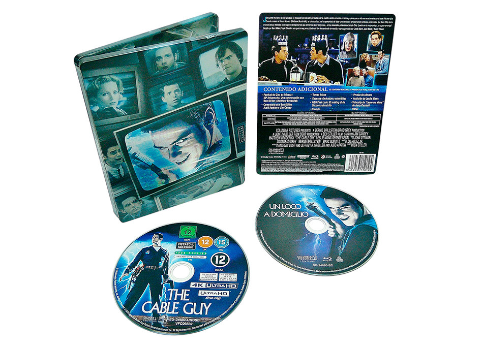 Fotograf&iacute;as del Steelbook de Un Loco a Domicilio en UHD 4K y Blu-ray 16