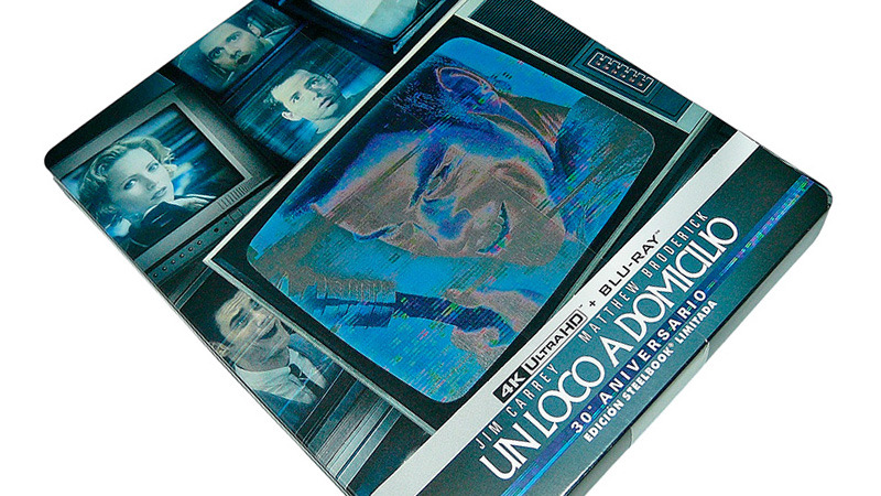 Fotografías del Steelbook de Un Loco a Domicilio en UHD 4K y Blu-ray