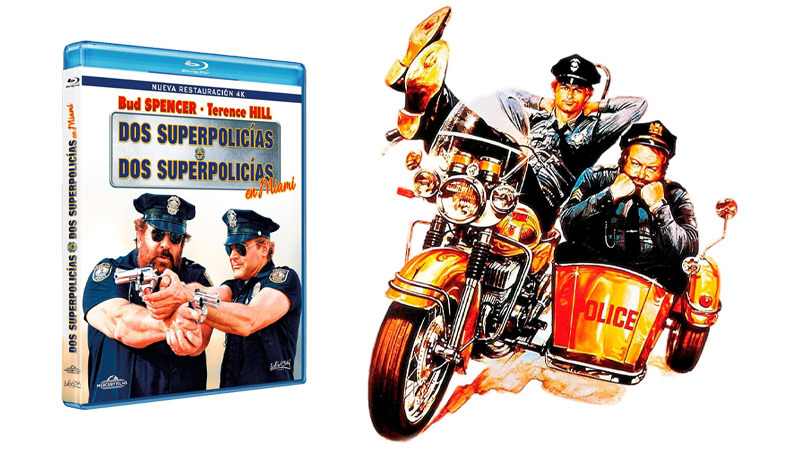 Pack con las comedias de Dos Superpolicías en Blu-ray