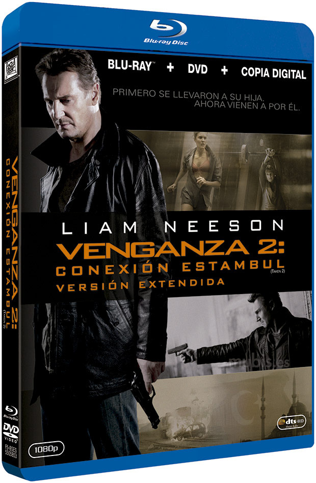 Detalles del Blu-ray de Venganza: Conexión Estambul