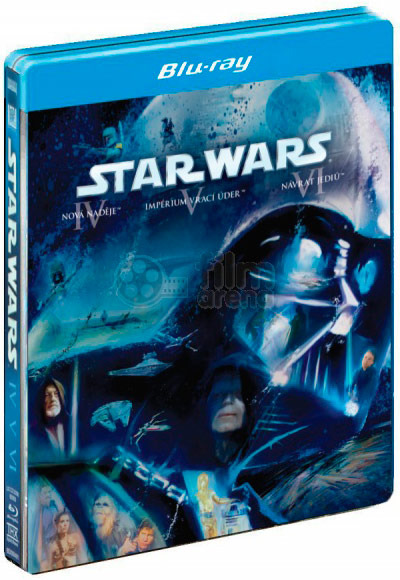 Las trilogías de Star Wars en Blu-ray se re-editan en estuches metálicos