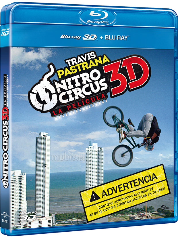 Carátula del Blu-ray de Nitro Circus: La Película