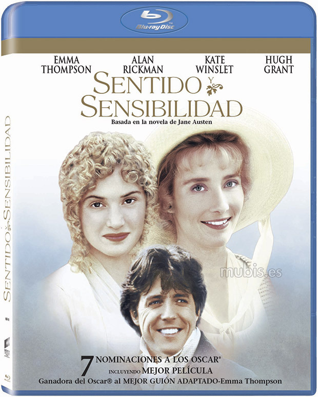 Características de Sentido y Sensibilidad en Blu-ray