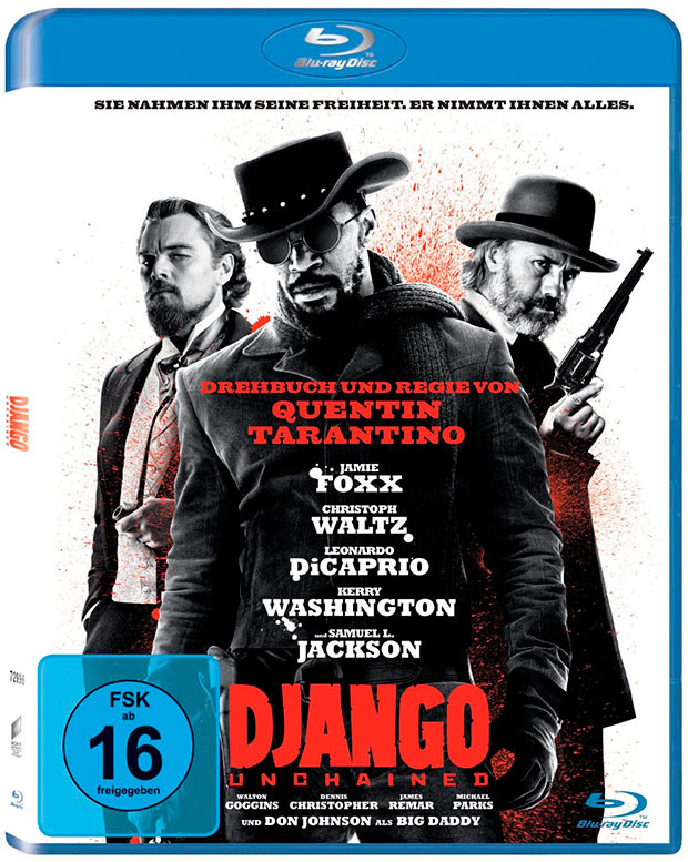 Django Desencadenado en Blu-ray; extras y datos técnicos