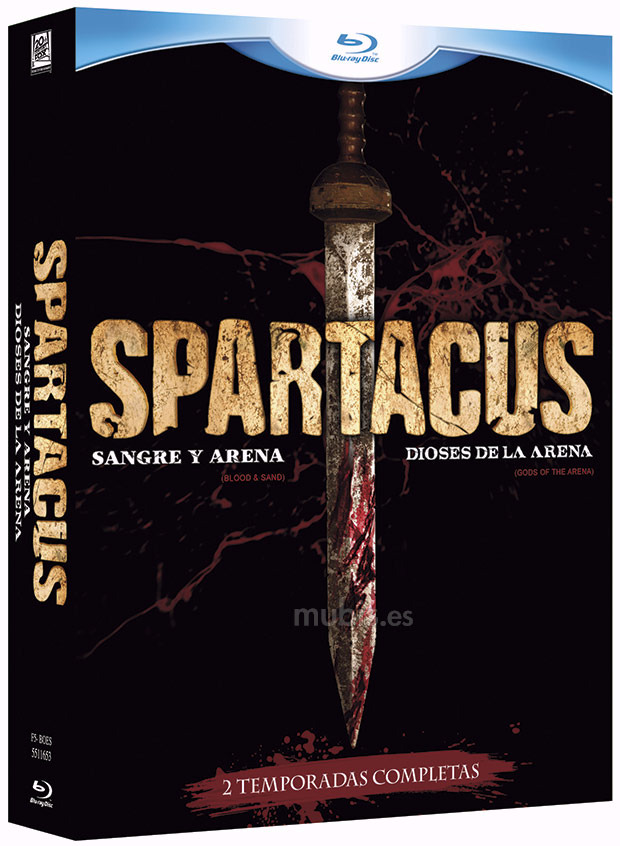 Primeros datos de Spartacus: Venganza en Blu-ray