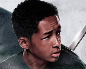 Póster final de After Earth de Shyamalan con Will y Jaden Smith