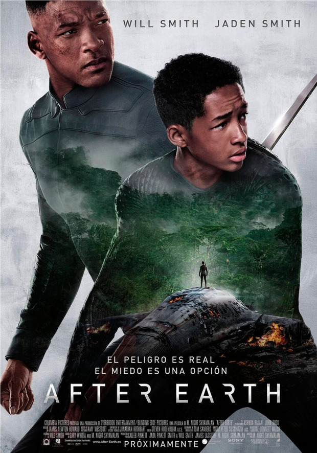 Póster final de After Earth para España