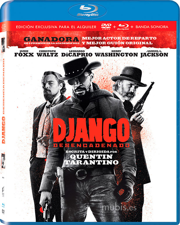 Nuevos detalles y carátula de Django Desencadenado en Blu-ray