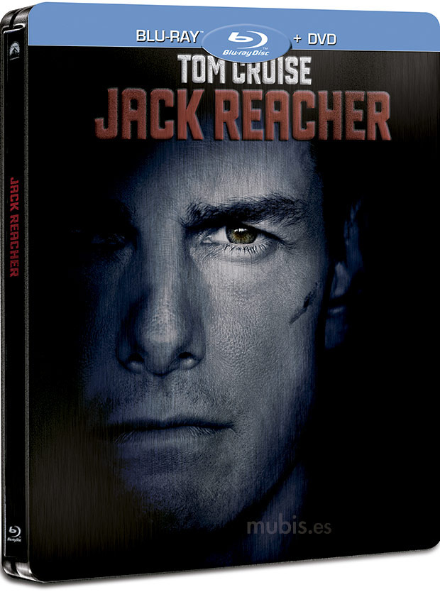 Jack Reacher en caja sencilla y en steelbook Blu-ray