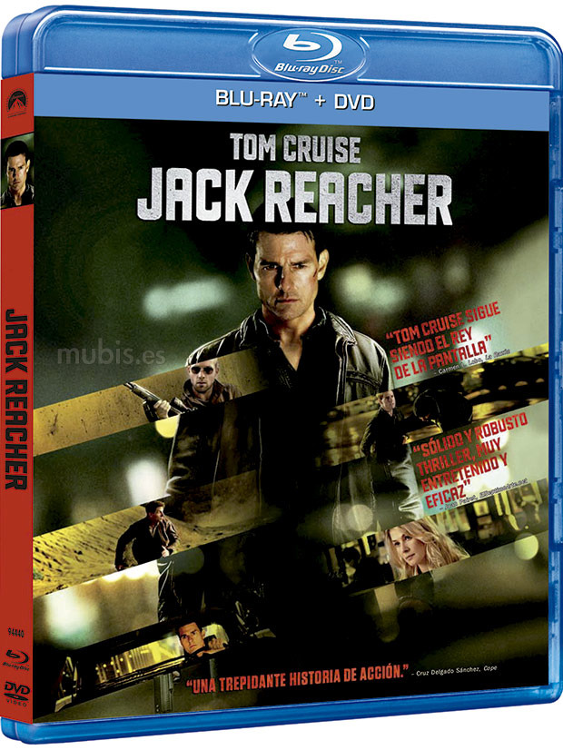 Jack Reacher en caja sencilla y en steelbook Blu-ray