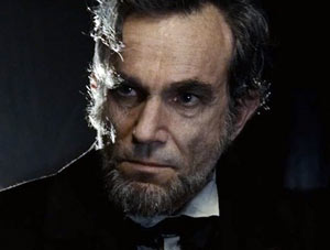 Datos técnicos y carátula en plano de Lincoln en Blu-ray