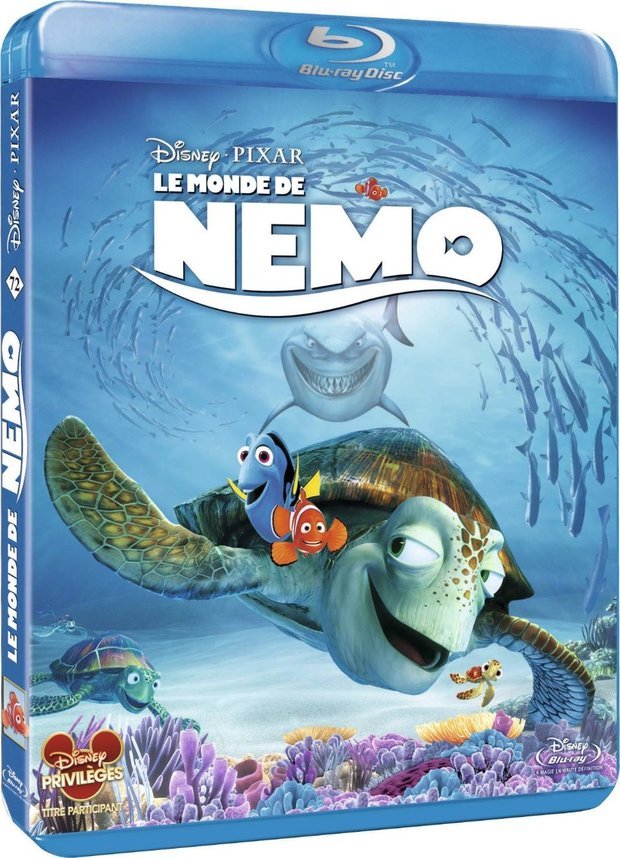 Fecha exacta y reservas de Buscando a Nemo en Blu-ray 2D y 3D