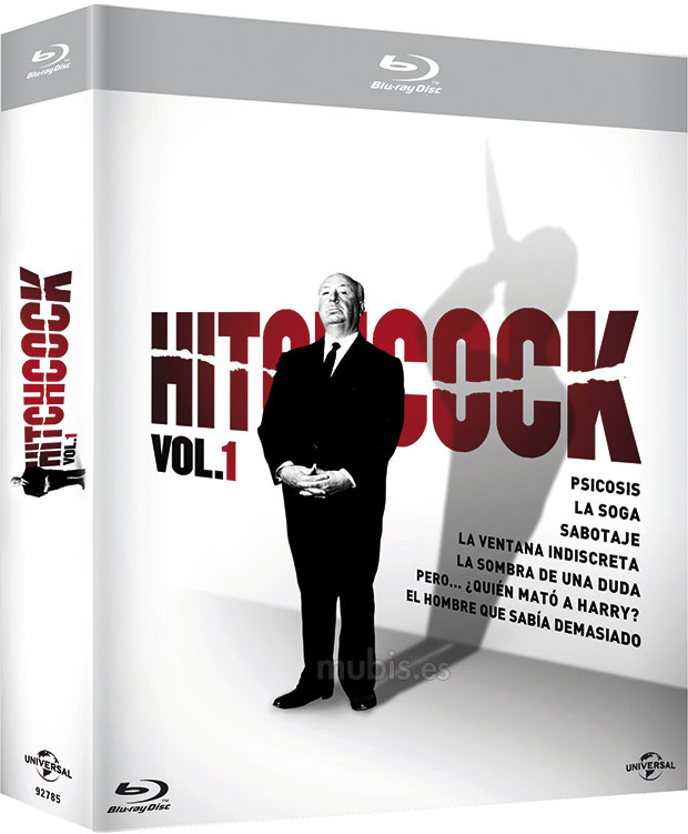 Ediciones individuales y nuevos packs de Alfred Hitchcock