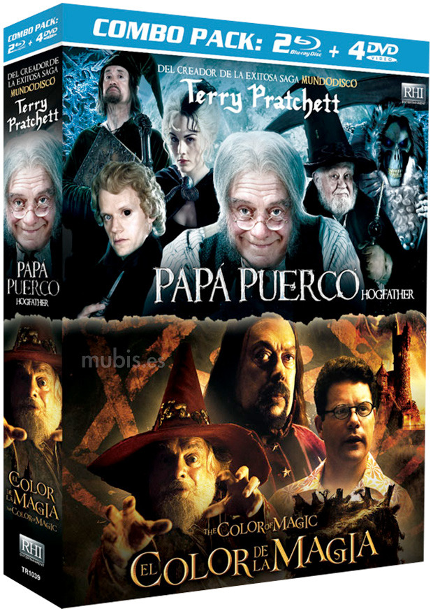 Terry Pratchett y Mundodisco ahora en Blu-ray