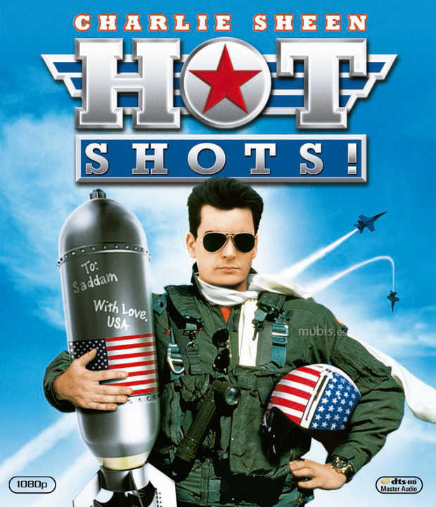 Carátula en plano de Hot Shots! en Blu-ray