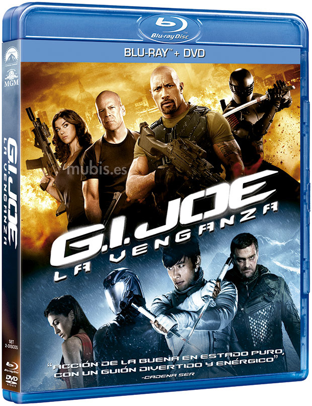 Detalles y carátulas de G.I. Joe: La Venganza en Blu-ray y Blu-ray 3D