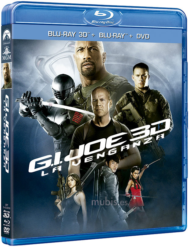 Detalles y carátulas de G.I. Joe: La Venganza en Blu-ray y Blu-ray 3D