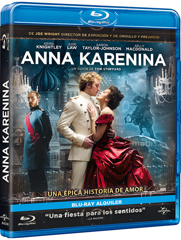 Datos de Anna Karenina en Blu-ray