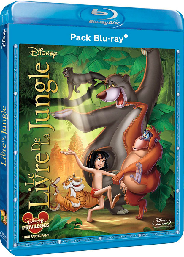 El Libro de la Selva de Disney por primera vez en Blu-ray