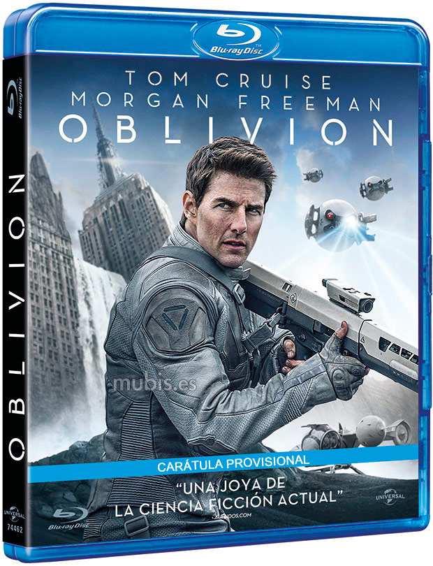 Carátula del Blu-ray de Oblivion